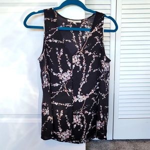 Daniel Rainn Black/Pale Pink/Grey Blouse